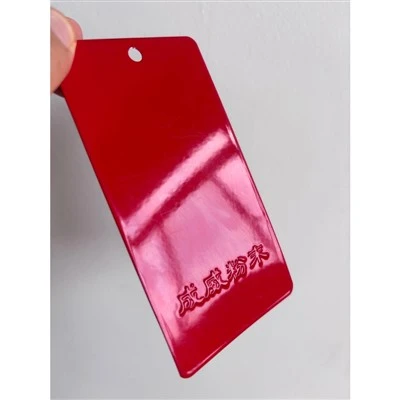Serbuk Merah Gloss Tinggi untuk Aplikasi Dongkrak Mobil